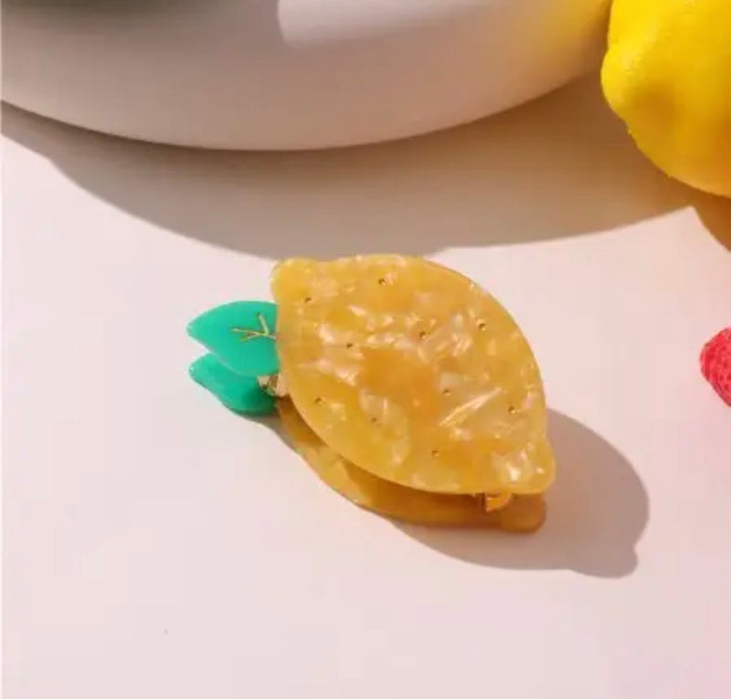 Lemon hair Claw Clip