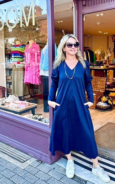 La Rouge Katinka Dress (Navy)