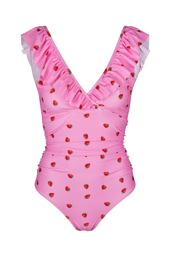 Cras Agnes Strawberry V Swimsuit