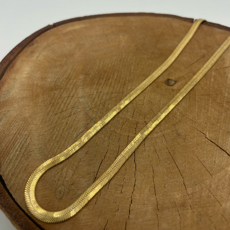 Ibu Gold Twist Chain Necklace (3 Lengths)