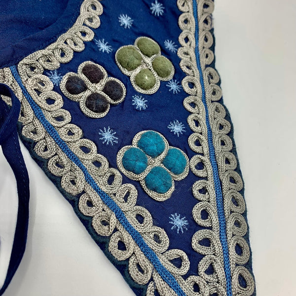 Conditions Apply Embroidered Blue Collars (2 styles)