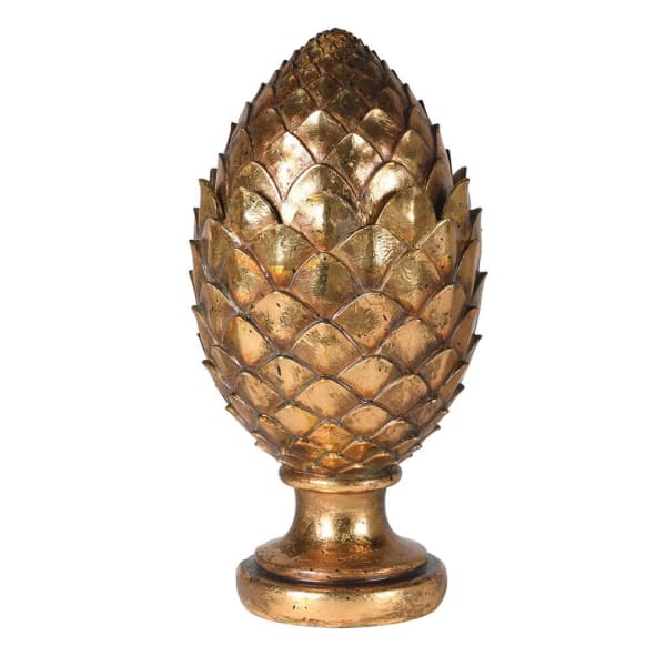 Gold Artichoke Jar